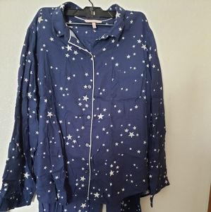 Blue stars pajamas